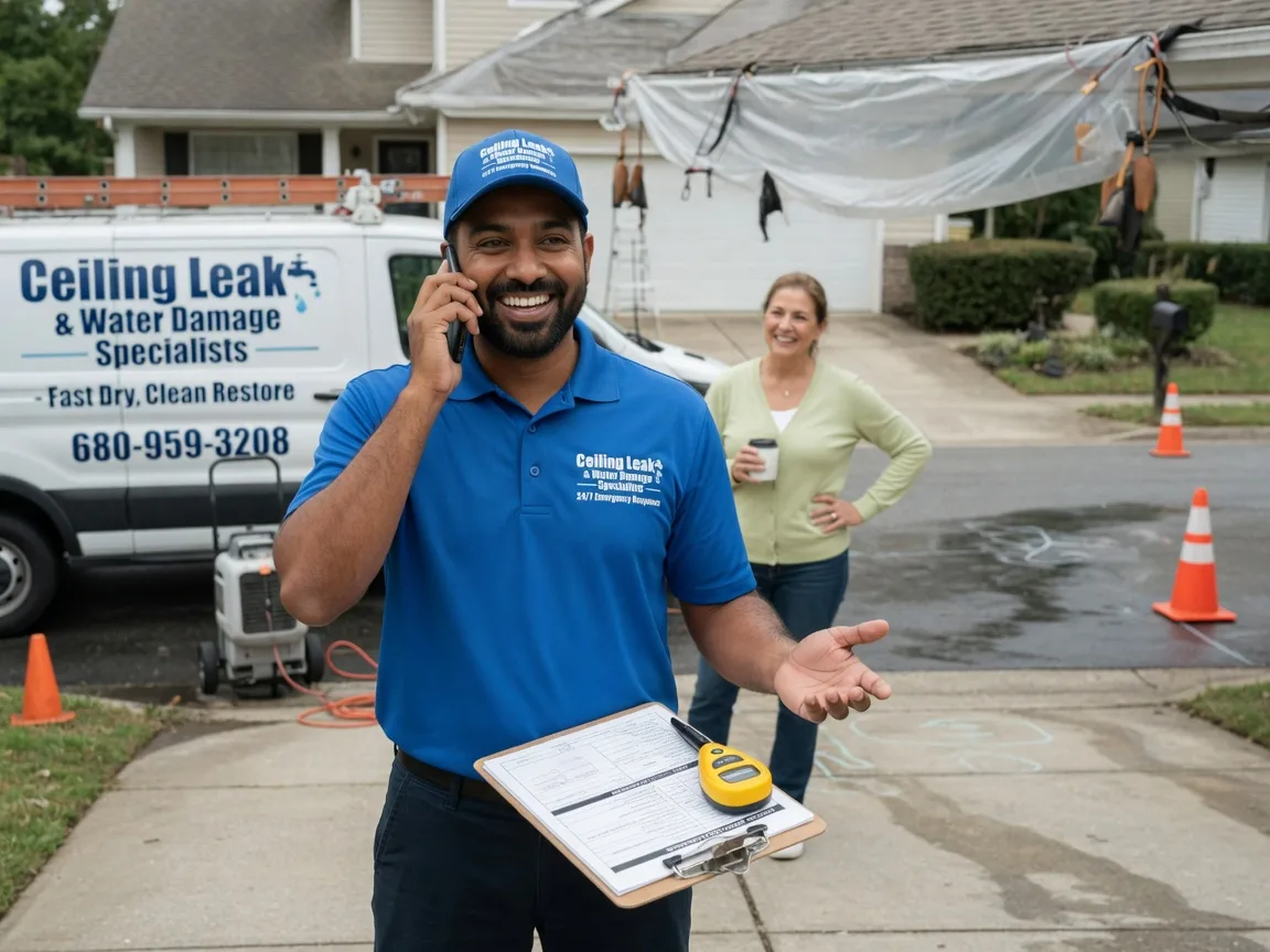 Ceiling Leak Cleanup Addison, IL FAQs